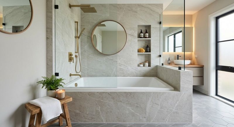 Luxury Bathroom Installation in Portland, ME