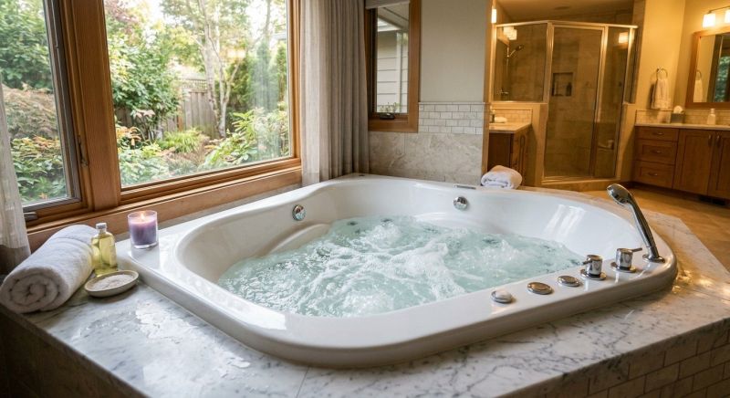 Oversized Bathtub Installation in South Portland, ME