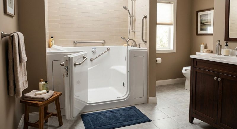 Accessible Tub Installation in Valparaiso, IN