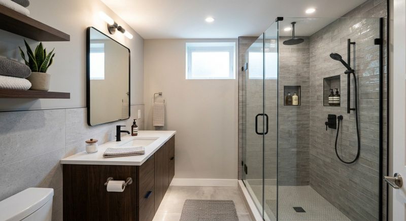 Basement Bathroom Remodeling in Stamford, CT