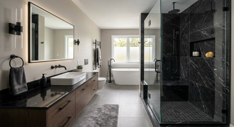 Granite Shower Installation in Venice, FL