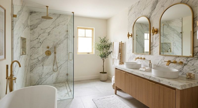 Granite Shower Installation in Venice, FL