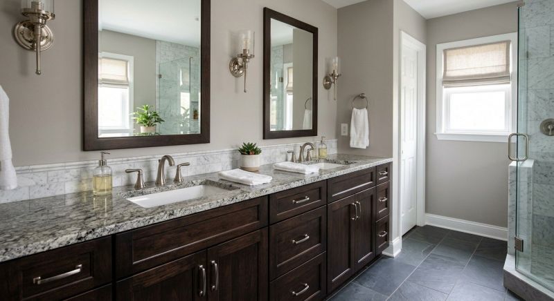 Granite Shower Installation in Portland, ME